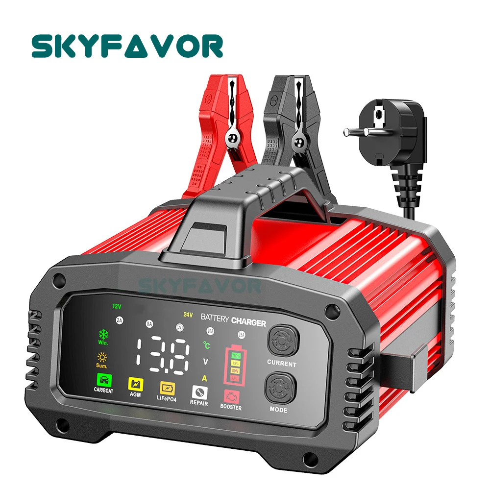 Lifepo4 Battery Charger Smart Automatic - شاحن بطارية ذكي أوتوماتيكي 12 فولت