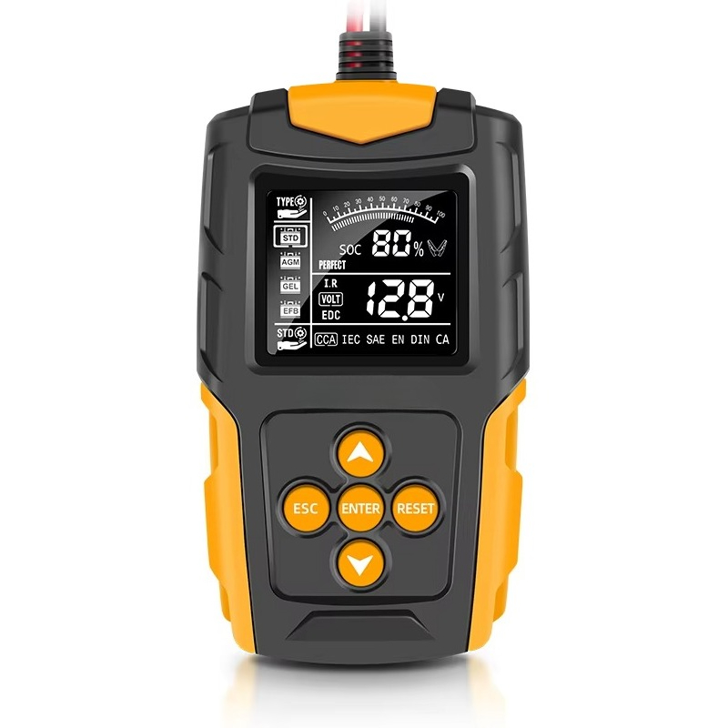 Car Battery Load Tester Digital Cranking - جهاز اختبار بطارية السيارة الرقمي الأوتوماتيكي