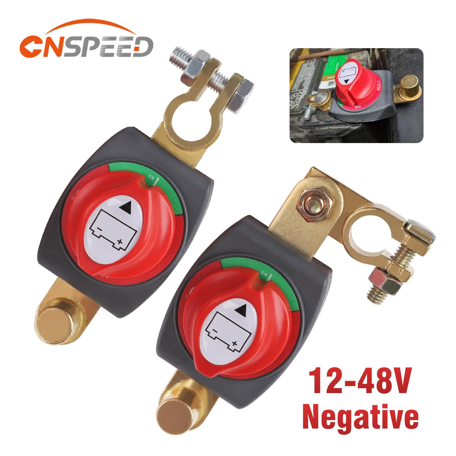 Battery Disconnect Switch Master Cut Off - CNSPEED 12 فولت-48 فولت أعلى آخر
