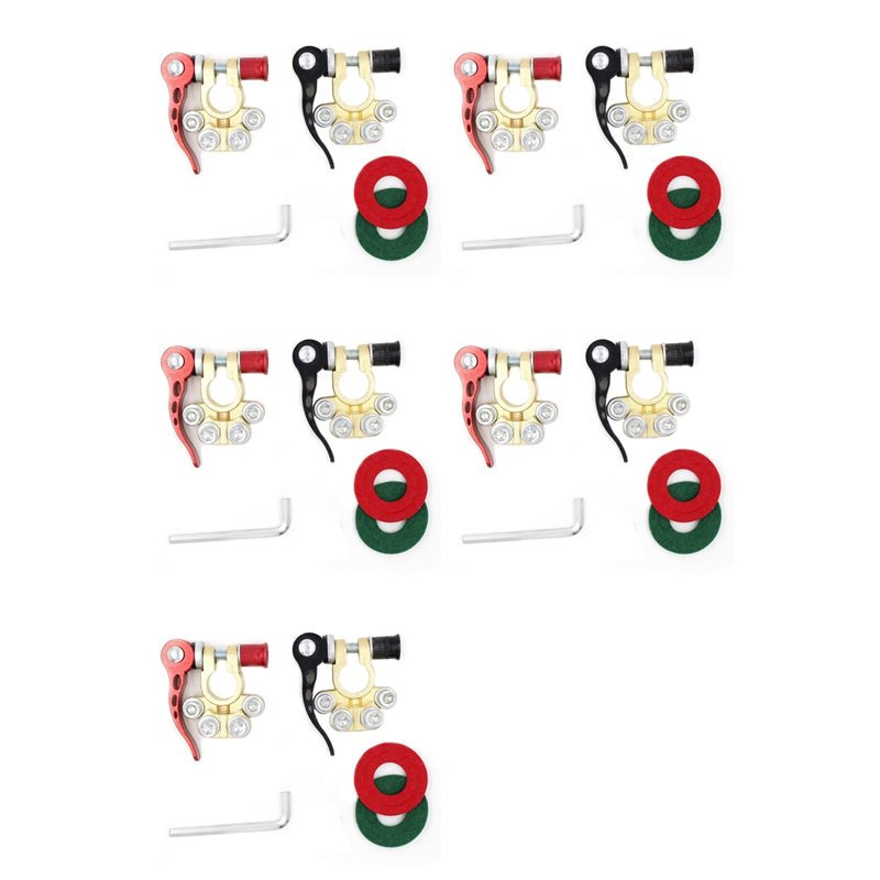 Battery Terminal Clamps Quick Release Brass - موصلات طرفية لبطارية السيارة M49K-10X 12