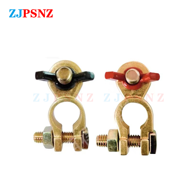 Battery Terminal Clamps Quick Release Brass - موصل طرف بطارية السيارة، مشبك بطارية