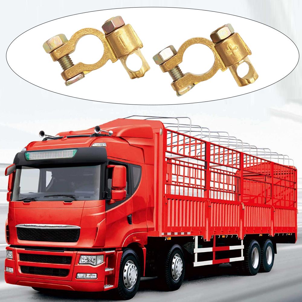 Battery Terminal Clamps Quick Release Brass - 12 فولت محطات البطارية الإيجابية موصلات