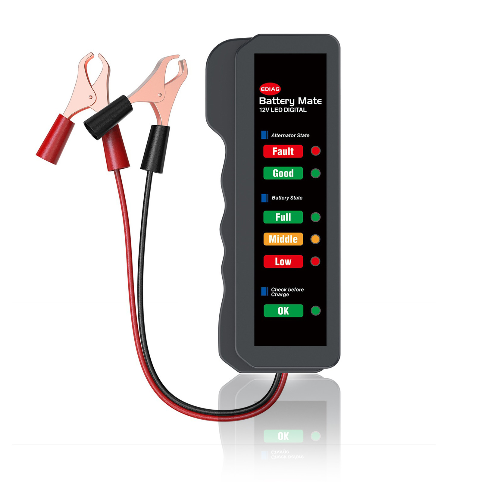 جهاز اختبار بطارية السيارة الص - مراجعة Alternator Tester Digital Diagnostic Tool وسعره