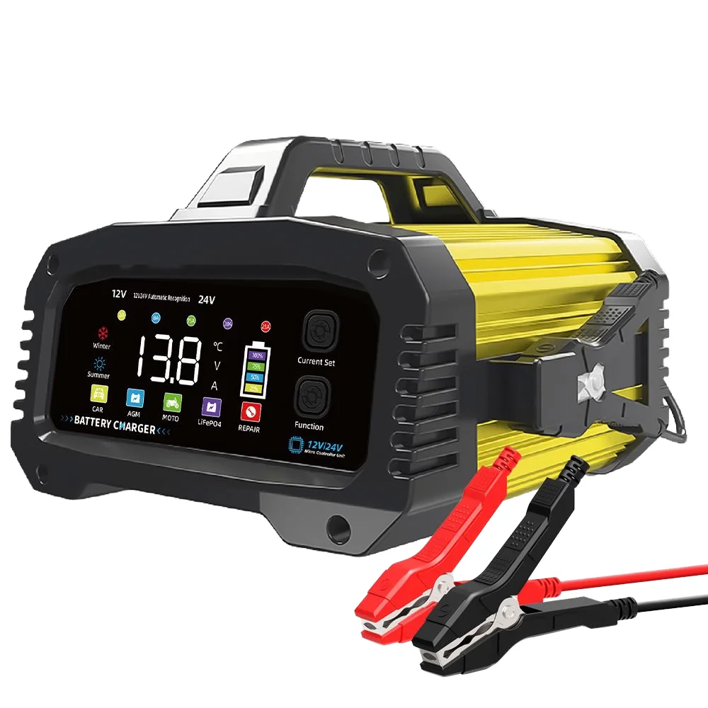 شاحن بطارية ذكي أوتوماتيكي 12  - مراجعة Lifepo4 Battery Charger Smart Automatic وسعره