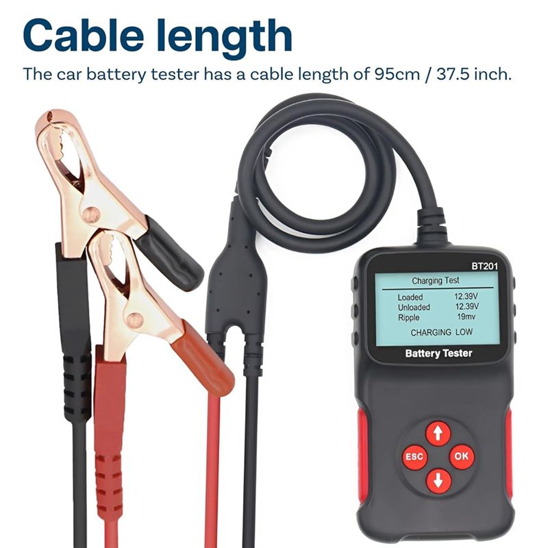 AA94 - جهاز اختبار بطاريات الس - مراجعة Alternator Tester Digital Diagnostic Tool وسعره