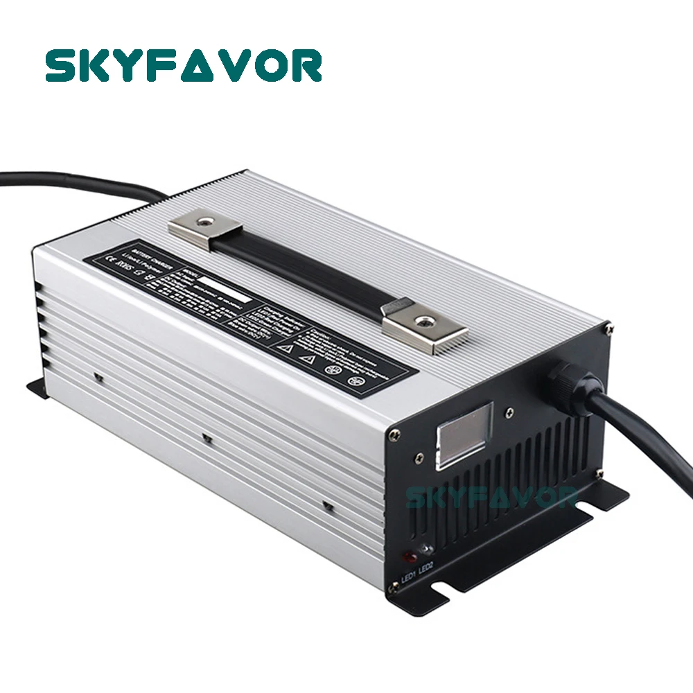 شاحن بطارية أوتوماتيكي احترافي - مراجعة Lifepo4 Battery Charger Smart Automatic وسعره