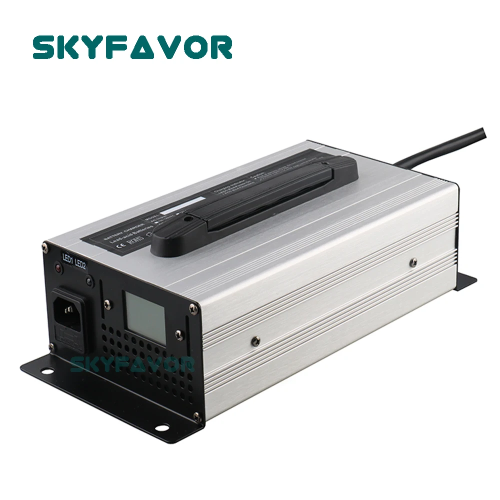 شاحن بطارية أوتوماتيكي احترافي - مراجعة Lifepo4 Battery Charger Smart Automatic وسعره