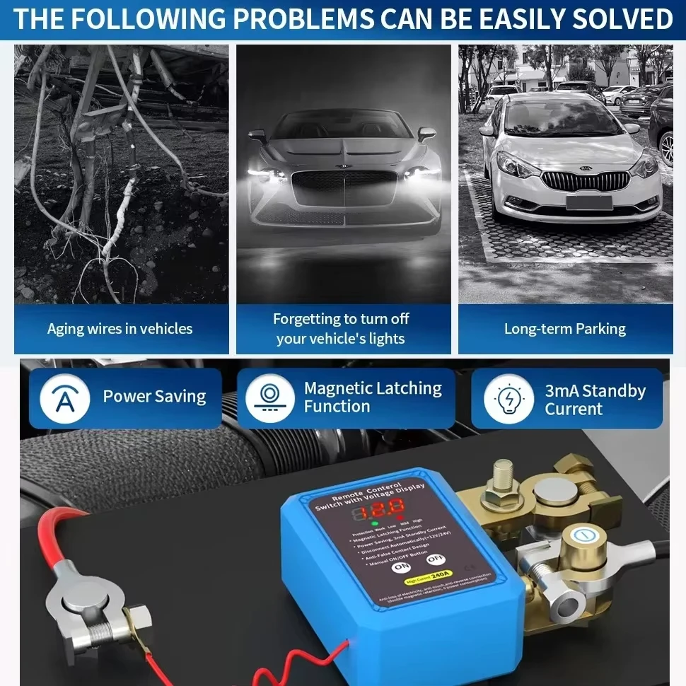 مفتاح فصل البطارية الأوتوماتيك - مراجعة Battery Disconnect Switch Master Cut Off وسعره