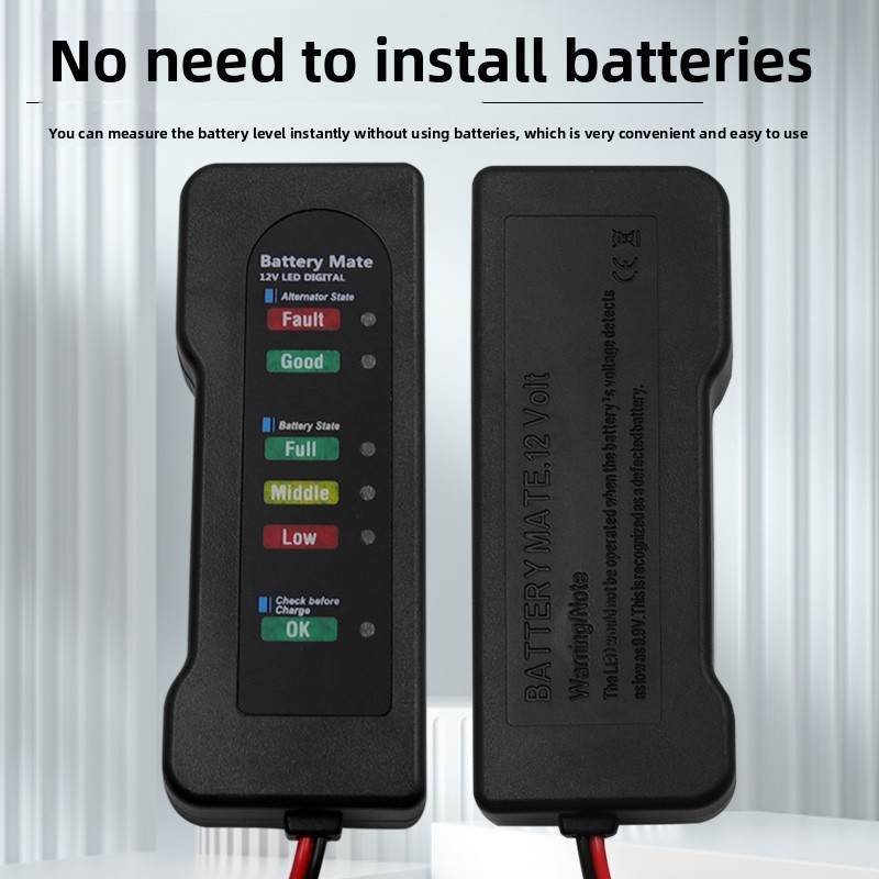 المحمولة بطارية السيارة بدء تس - مراجعة Alternator Tester Digital Diagnostic Tool وسعره