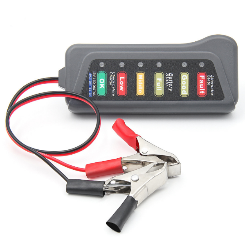 جهاز اختبار بطارية السيارة الص - مراجعة Alternator Tester Digital Diagnostic Tool وسعره
