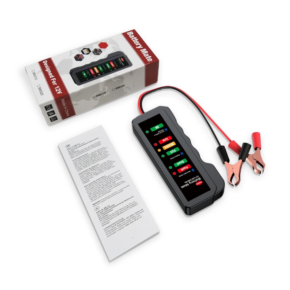 جهاز اختبار بطارية السيارة الص - مراجعة Alternator Tester Digital Diagnostic Tool وسعره