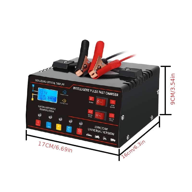 شاحن بطارية ذكي عالي الطاقة 3  - مراجعة Lead Acid Battery Pulse Repair Desulfator وسعره