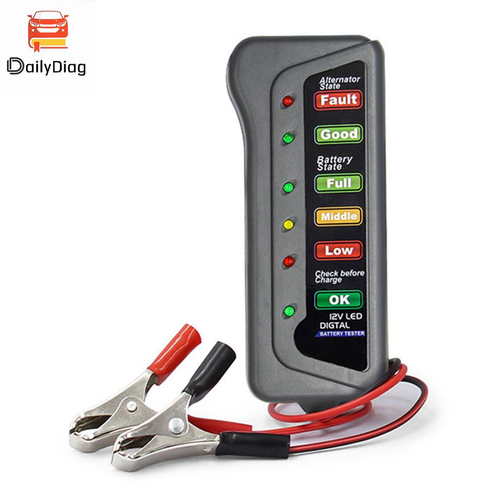 اختبار بطارية السيارة التلقائي - مراجعة Alternator Tester Digital Diagnostic Tool وسعره