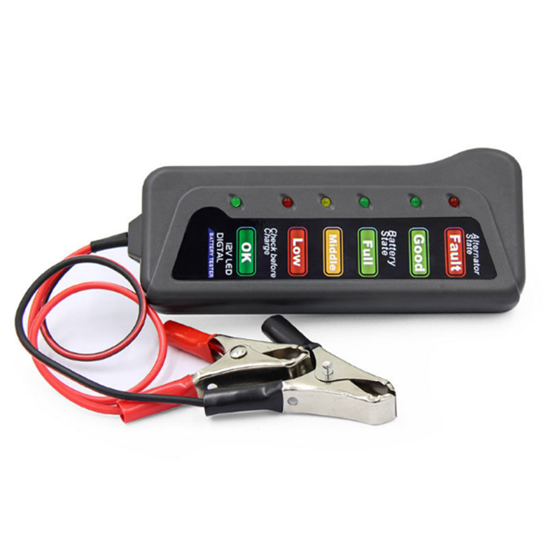 جهاز اختبار بطارية السيارة ، م - مراجعة Alternator Tester Digital Diagnostic Tool وسعره