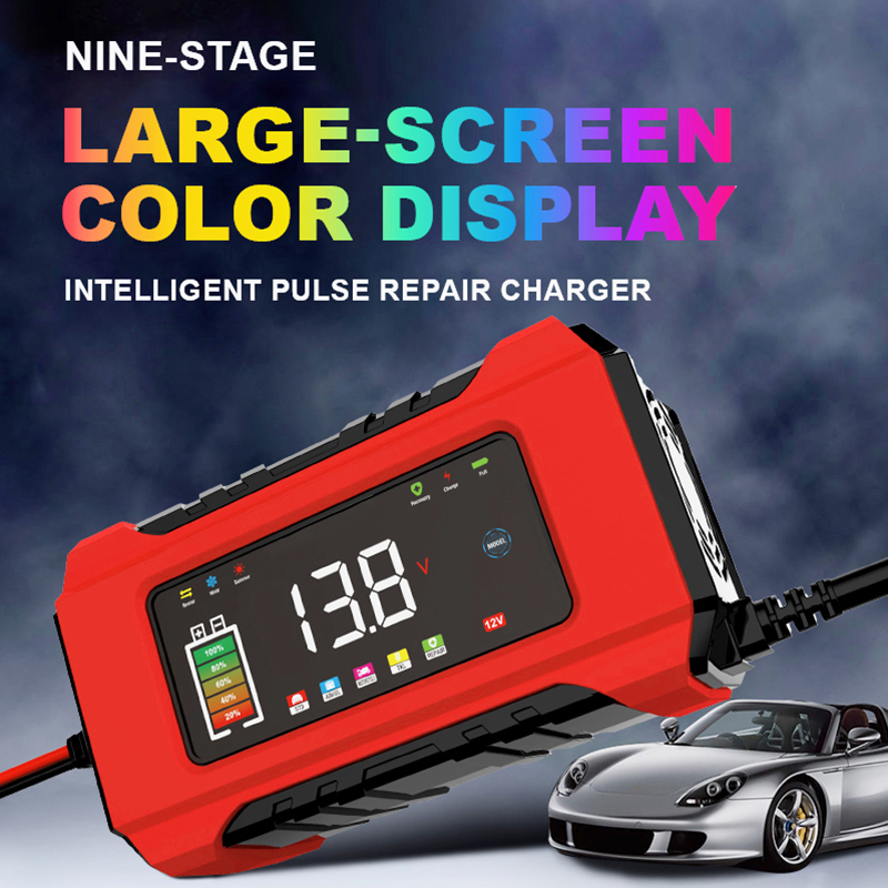 شاحن بطارية ذكي Pro 12 فولت مع - مراجعة Lifepo4 Battery Charger Smart Automatic وسعره