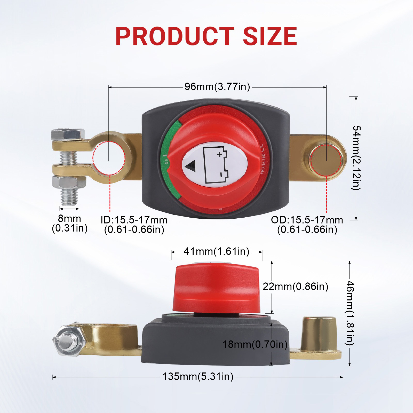 CNSPEED 12 فولت-48 فولت أعلى آ - مراجعة Battery Disconnect Switch Master Cut Off وسعره