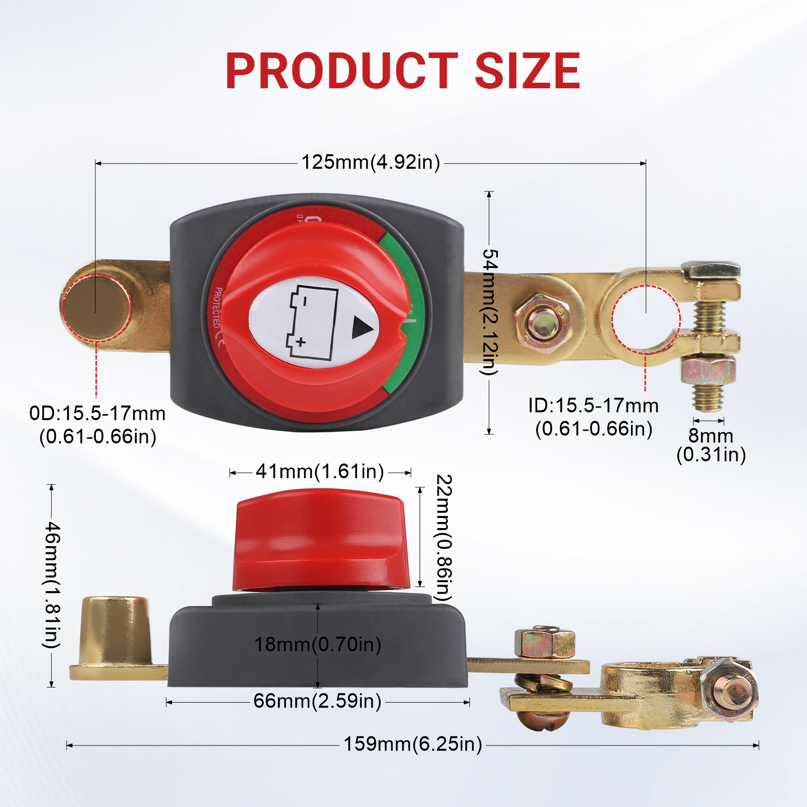 CNSPEED 12 فولت-48 فولت أعلى آ - مراجعة Battery Disconnect Switch Master Cut Off وسعره