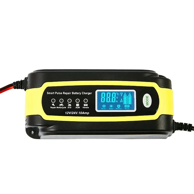 شاحن بطارية السيارة 200 وات، ش - مراجعة Car Battery Trickle Charger Maintainer 5A وسعره