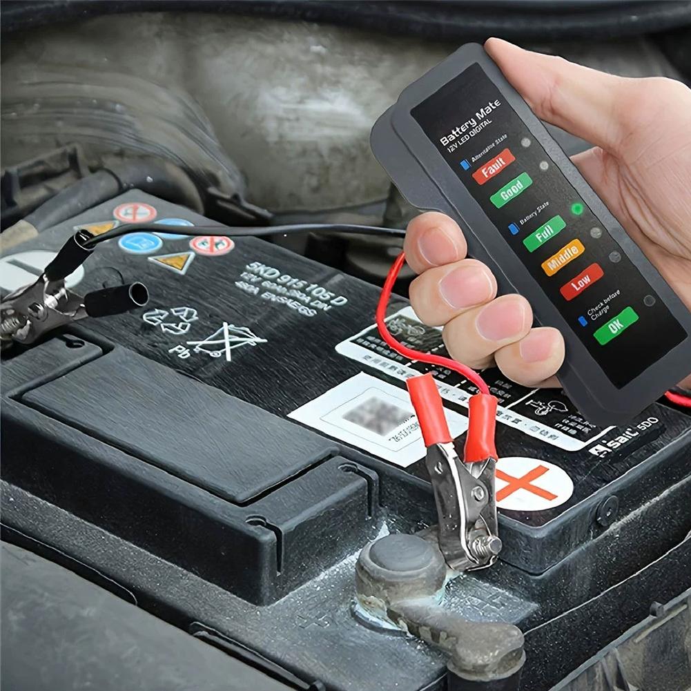 جهاز اختبار المولد الرقمي 12 ف - مراجعة Alternator Tester Digital Diagnostic Tool وسعره