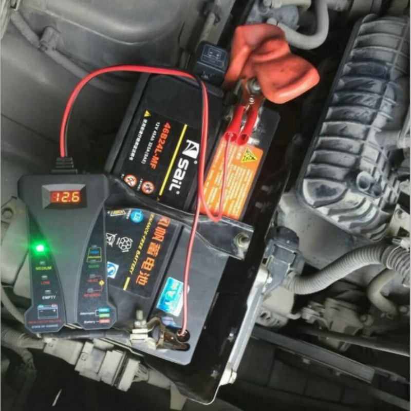 Hot البيع 12 فولت الذكية شاشة  - مراجعة Alternator Tester Digital Diagnostic Tool وسعره
