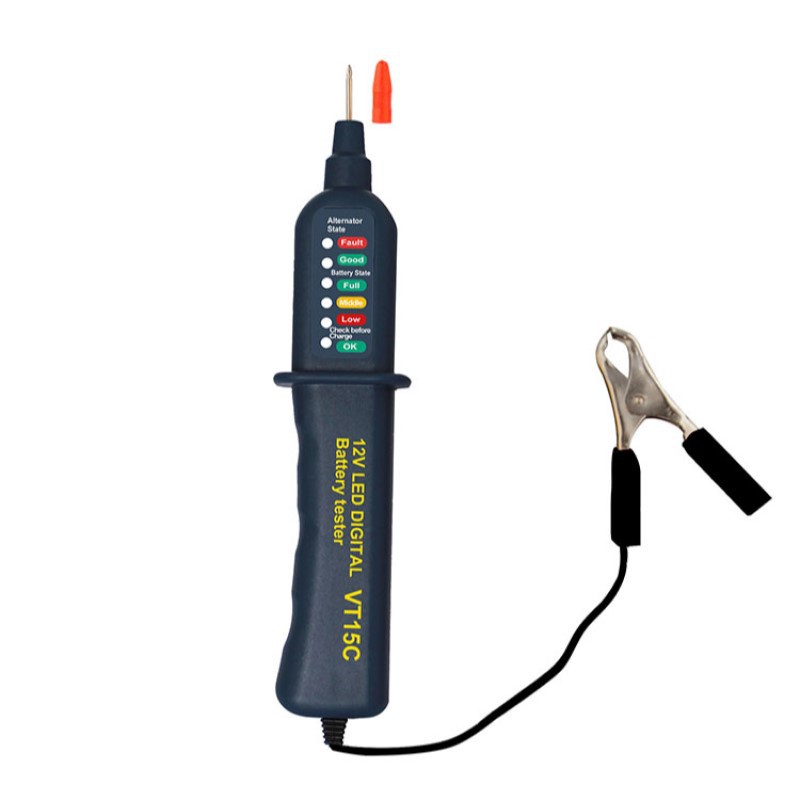 جهاز اختبار بطارية السيارة الص - مراجعة Alternator Tester Digital Diagnostic Tool وسعره