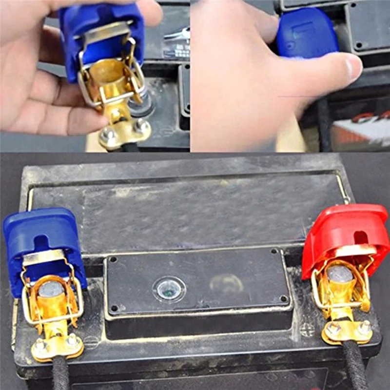 زوج واحد من مشابك البطارية ذات - مراجعة Battery Terminal Clamps Quick Release Brass وسعره