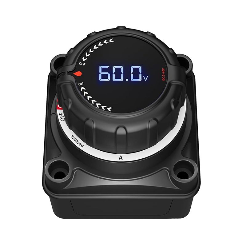 مفتاح فصل البطارية AB98 المطور - مراجعة Battery Disconnect Switch Master Cut Off وسعره