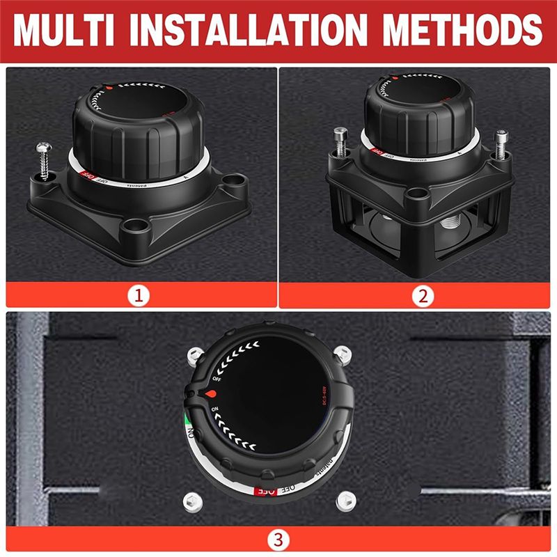 مفتاح فصل البطارية AB98 المطور - مراجعة Battery Disconnect Switch Master Cut Off وسعره