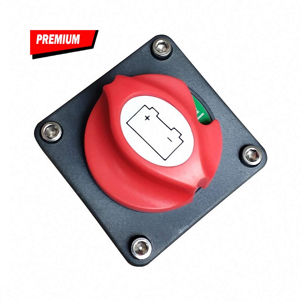 مفتاح فصل رئيسي 12 فولت 600 أم - مراجعة Battery Disconnect Switch Master Cut Off وسعره