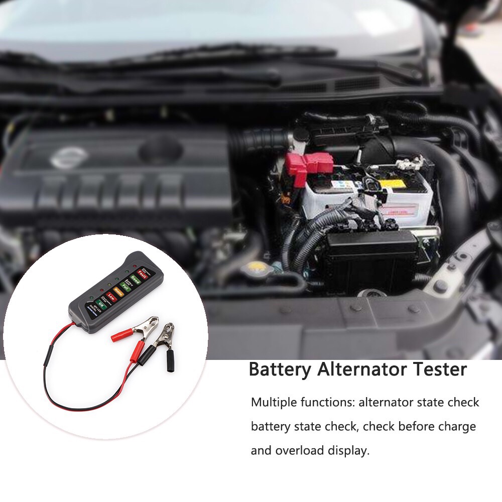 12 فولت جهاز اختبار بطارية الس - مراجعة Alternator Tester Digital Diagnostic Tool وسعره