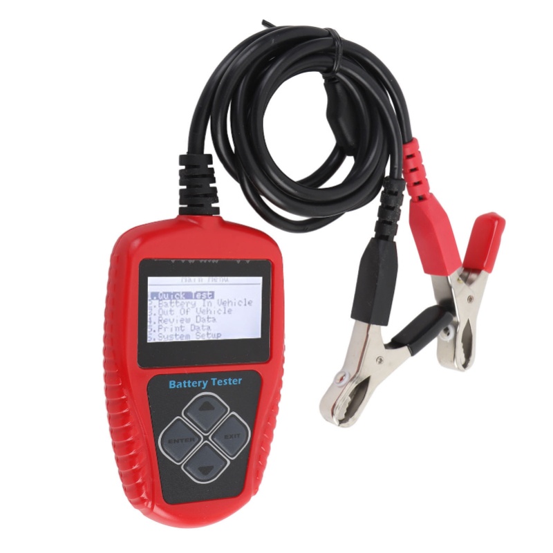 جهاز اختبار بطارية السيارة 12  - مراجعة Car Battery Load Tester Digital Cranking وسعره