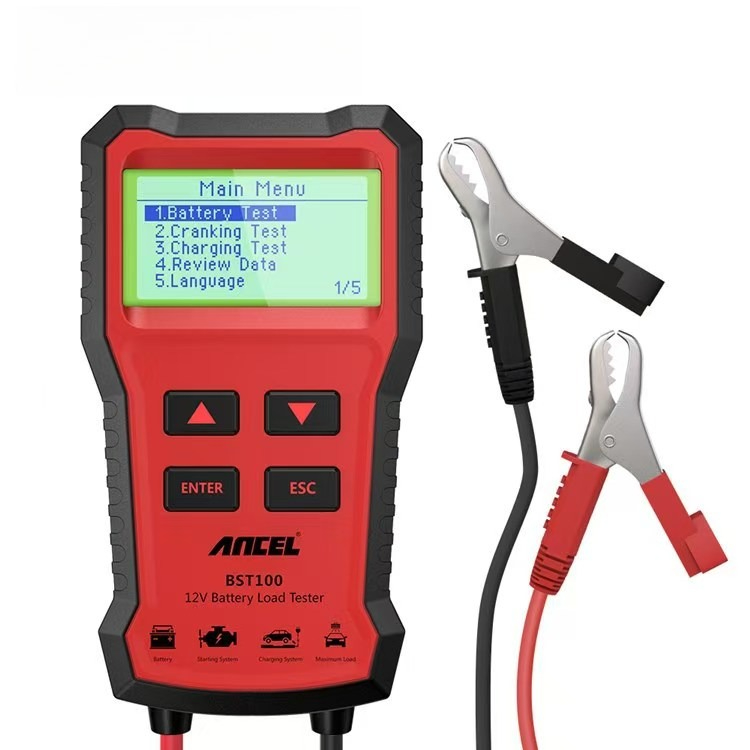 جهاز اختبار بطارية السيارة HOT - مراجعة Car Battery Load Tester Digital Cranking وسعره