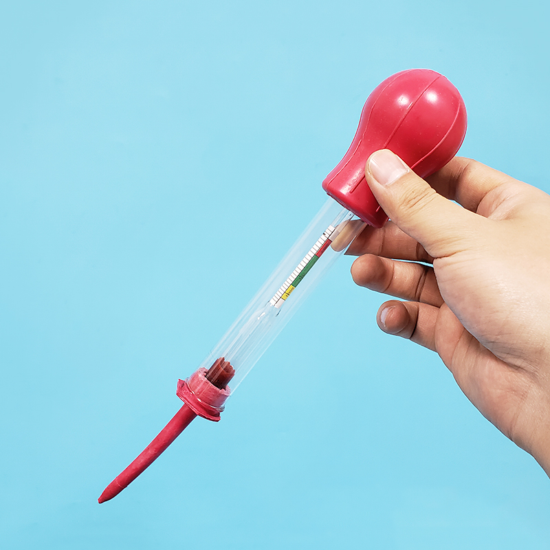 مقياس عوامة كهربي من زجاج الشف - مراجعة Battery Hydrometer Specific Gravity Tester وسعره