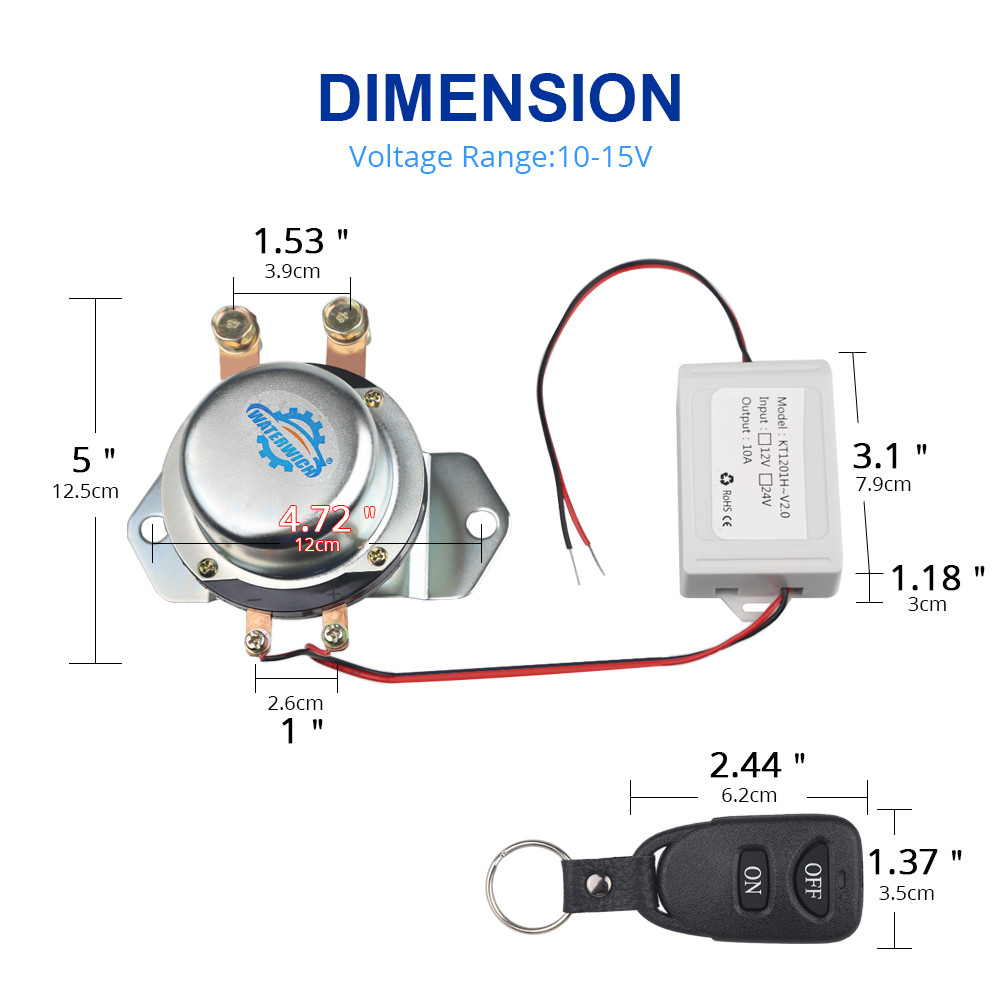 مزود طاقة مفتاح بطارية ، سيارة - مراجعة Battery Disconnect Switch Master Cut Off وسعره