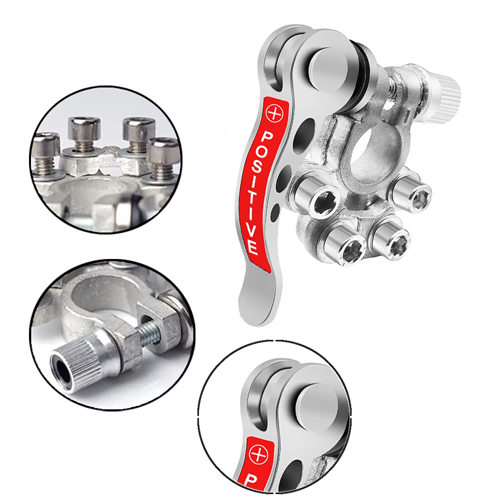 بطارية السيارة الطرفية الإفراج - مراجعة Battery Terminal Clamps Quick Release Brass وسعره