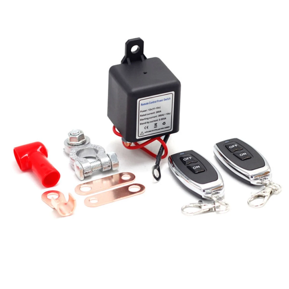 مفتاح بطارية لاسلكي للتحكم عن  - مراجعة Battery Disconnect Switch Master Cut Off وسعره