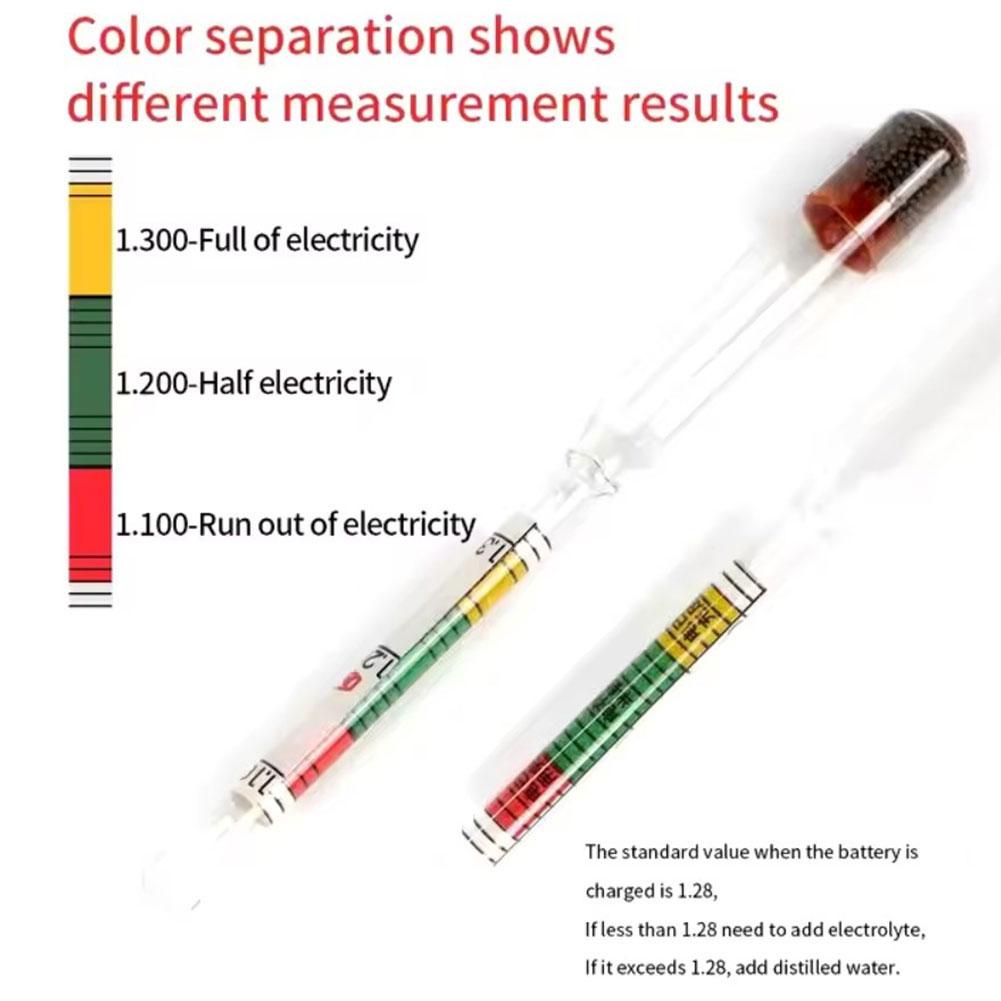 مقياس كثافة البطارية واختبار ا - مراجعة Battery Hydrometer Specific Gravity Tester وسعره