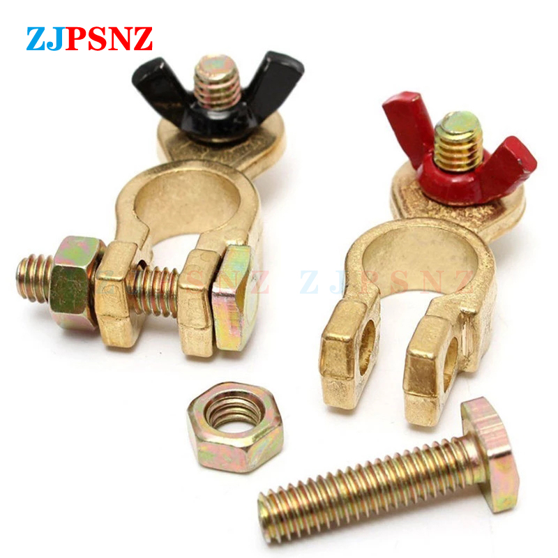 موصل طرف بطارية السيارة، مشبك  - مراجعة Battery Terminal Clamps Quick Release Brass وسعره