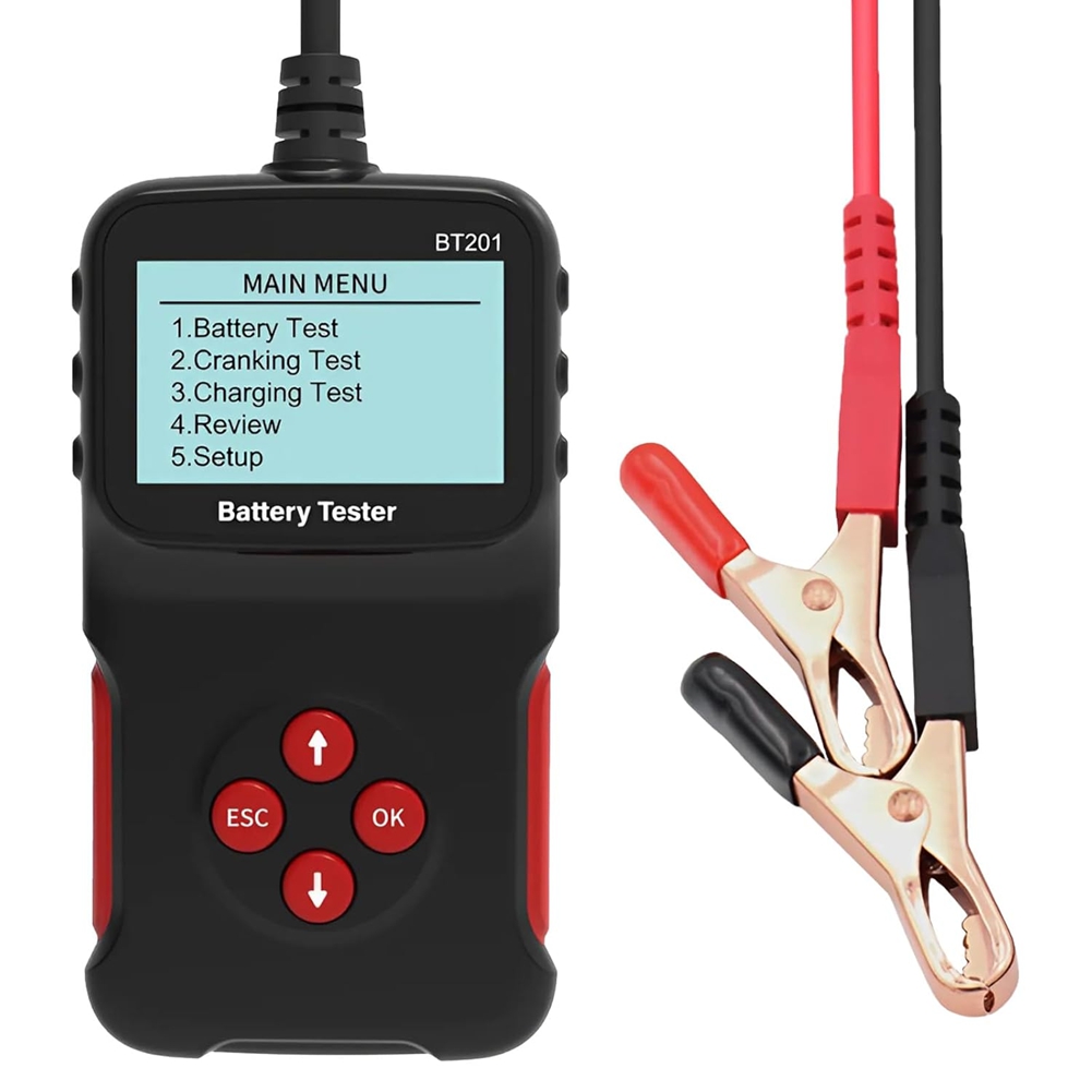 جهاز اختبار بطارية السيارة الر - مراجعة Alternator Tester Digital Diagnostic Tool وسعره