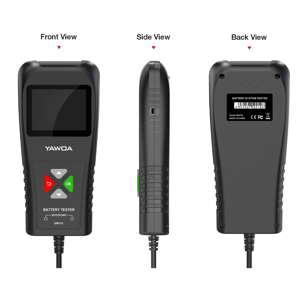 جهاز اختبار بطارية السيارة للس - مراجعة Car Battery Load Tester Digital Cranking وسعره