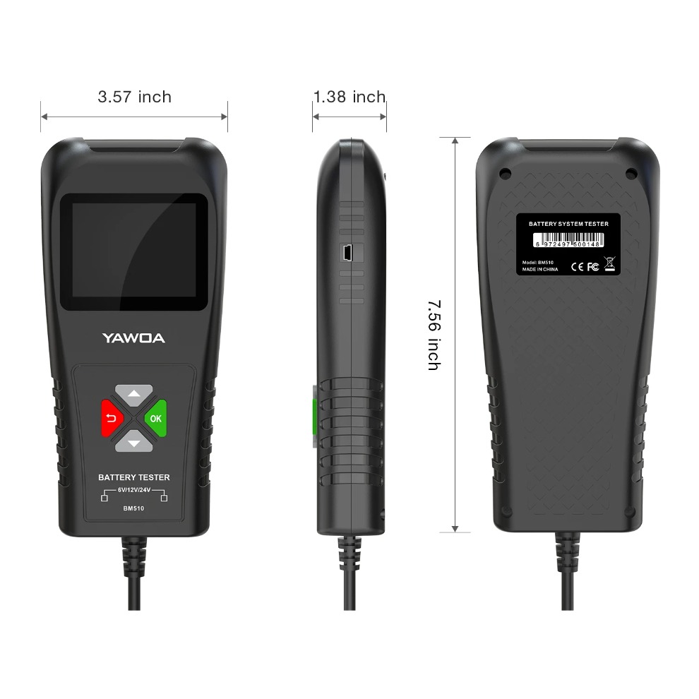جهاز اختبار بطارية السيارة للس - مراجعة Car Battery Load Tester Digital Cranking وسعره