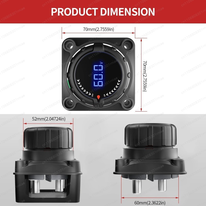مفتاح فصل البطارية المطور الجد - مراجعة Battery Disconnect Switch Master Cut Off وسعره